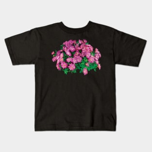 Chrysanthemums - Bouquet Magenta Mums Kids T-Shirt